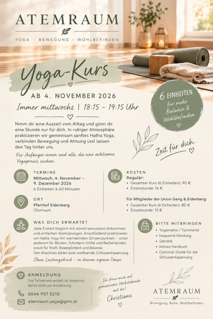 Yoga-Kurs